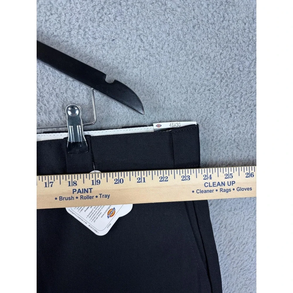 Dickies Mens 874 Classic Fit Work Chino Pants Black 48x30 New